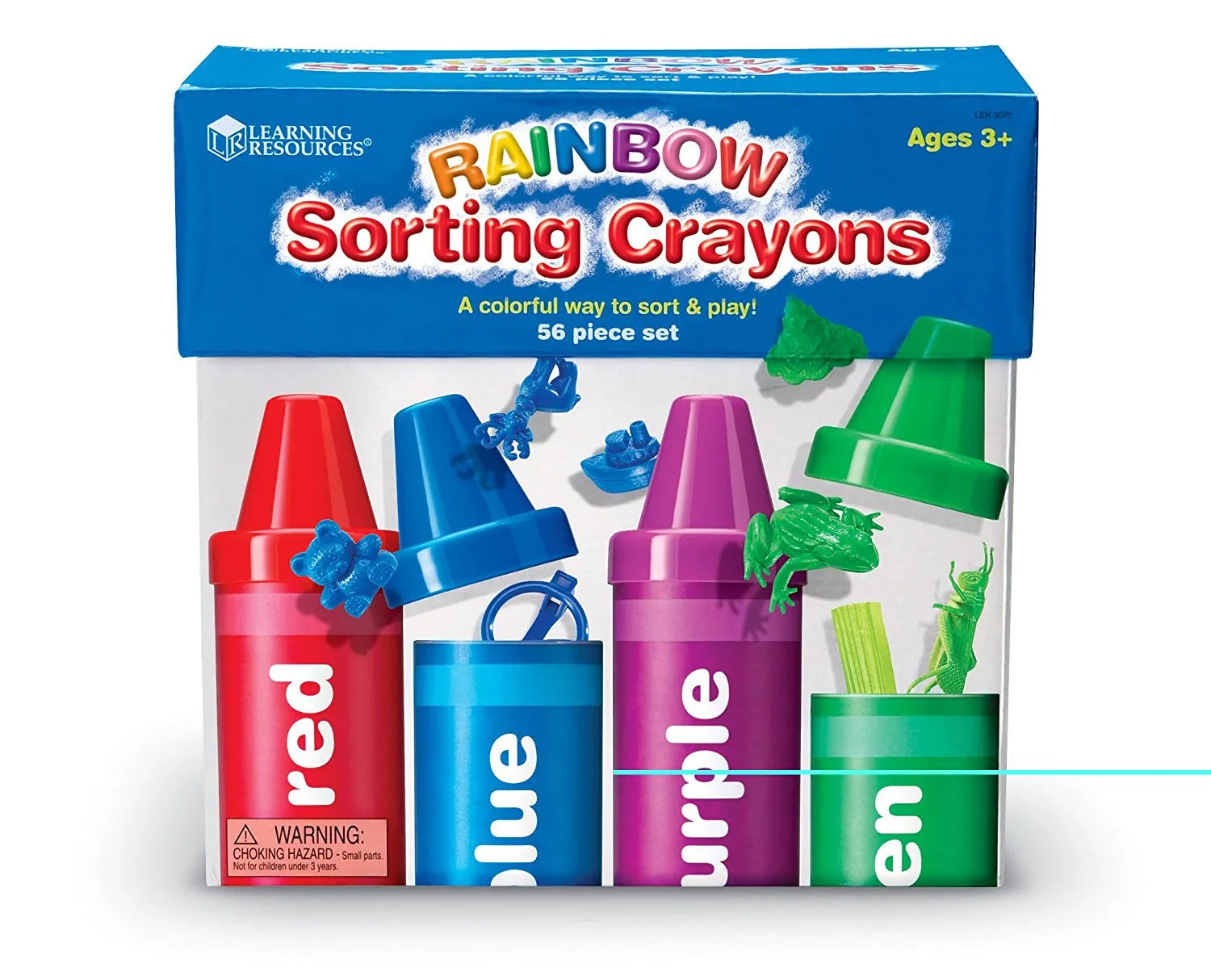 Learning Resources Rainbow Sorting Crayons