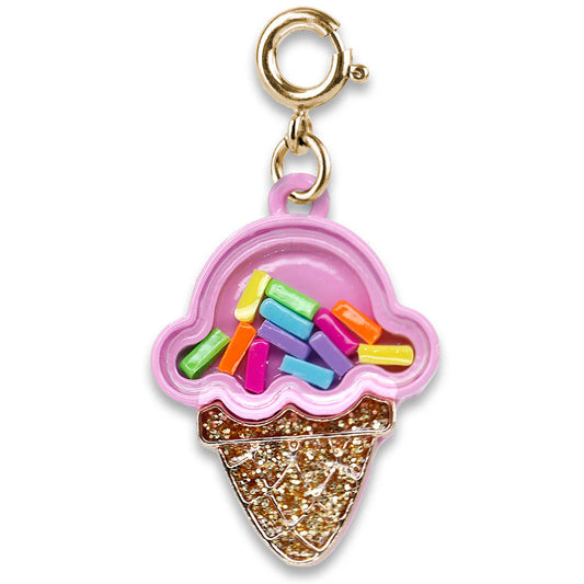 CHARM It!® Ice Cream Shaker Charm in Pink