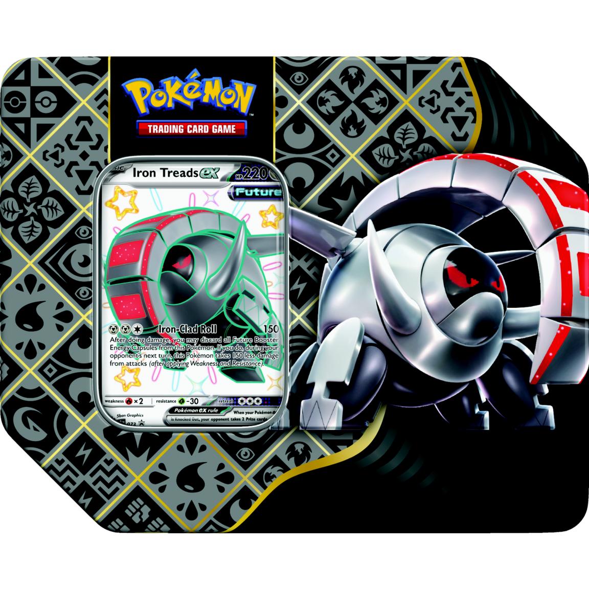 Pokemon Trading Card Game: Paldean Fates Tin (Styles May Vary)