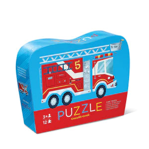 Crocodile Creek Fire Truck Jigsaw Puzzle (12 Piece)