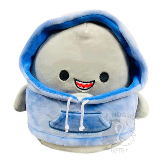 Squishmallow 8 Inch Gordon the Shark Hoodie Squad Plush