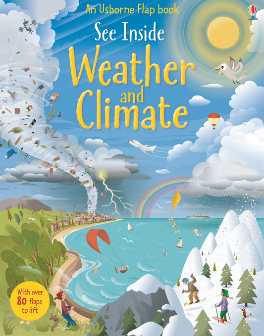 See Inside Weather and Climate - by Katie Daynes (Board Book)