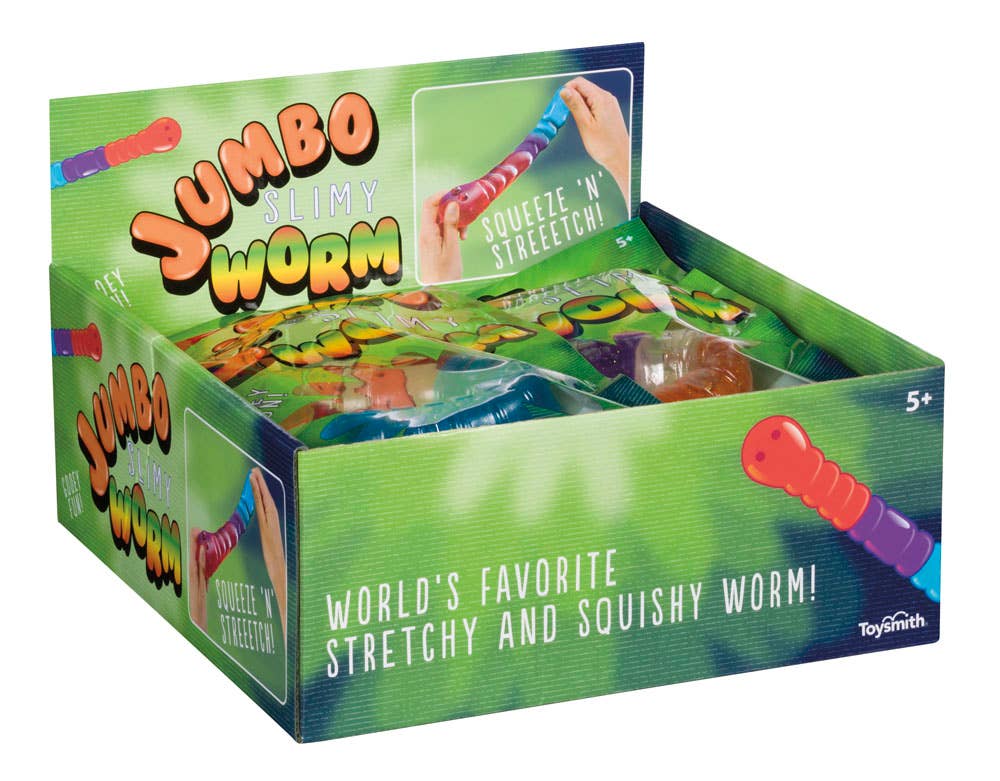 The Jumbo Squishy Stretchy Slimy Worm