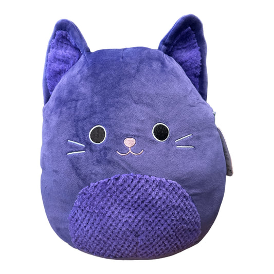 Squishmallow 12 Inch Zazzie the Purple Cat Halloween