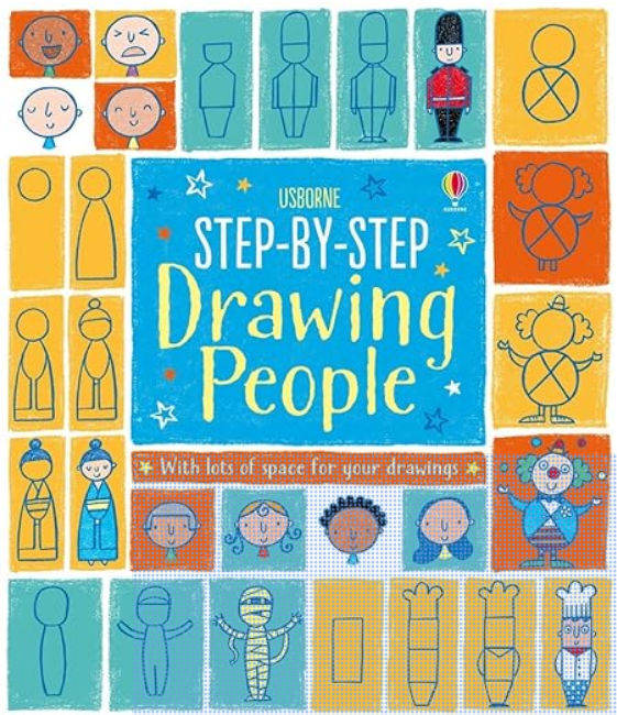 Step-by-Step Drawing People - by Fiona Watt (Paperback)