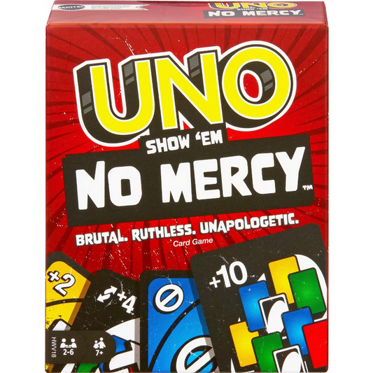 UNO Show ‘em No Mercy Card Game for Kids, Adults & Family Night, Parties and Travel