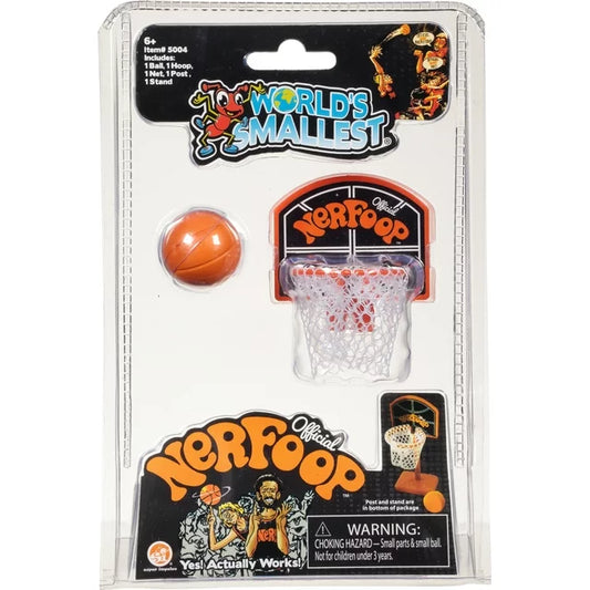 World's Smallest Nerf Basketball