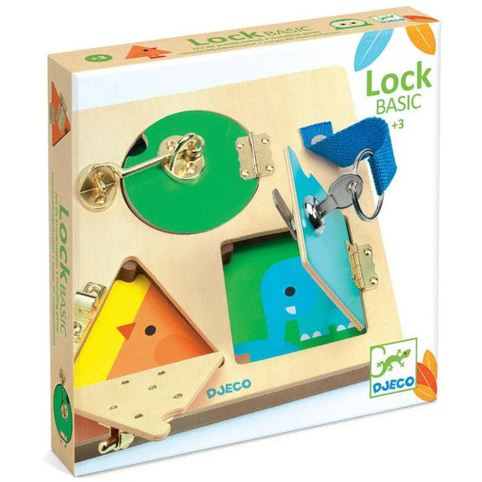 LockBasic Locking and Unlocking Wooden Skill Board