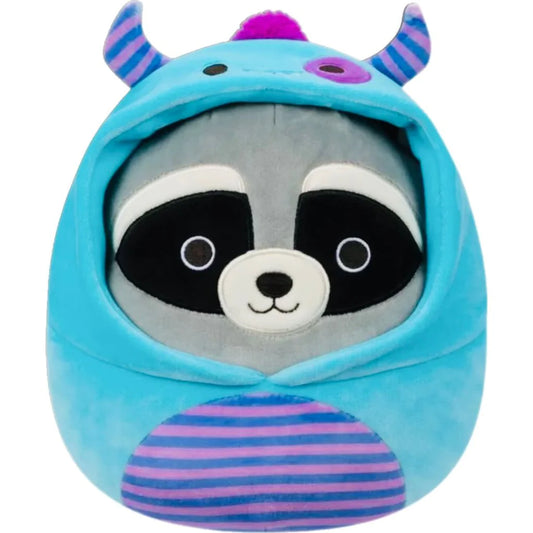 Squishmallow 12 Inch Rocky the Raccoon in Monster Costume Halloween