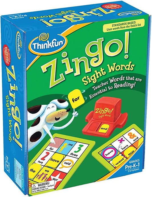 Zingo Sight Words