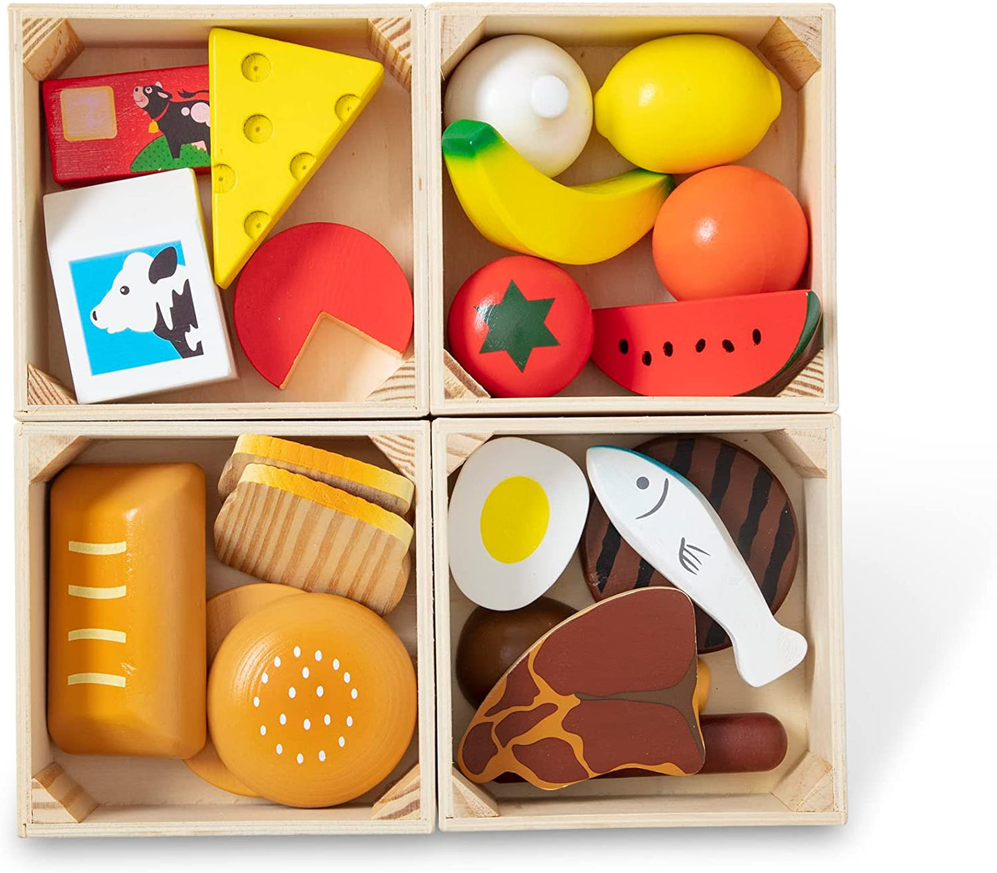 Food Groups - Wooden Play Food