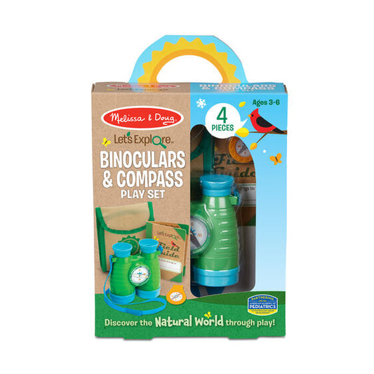 Let's Explore Binoculars & Compass Play Set