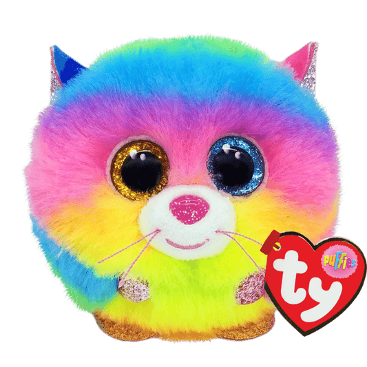 Gizmo- Rainbow Cat Puffies