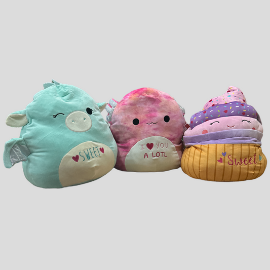 16 Valentine's Squishmallow Assortment D