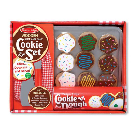 Slice and Bake Cookie Set - Wooden Play Food