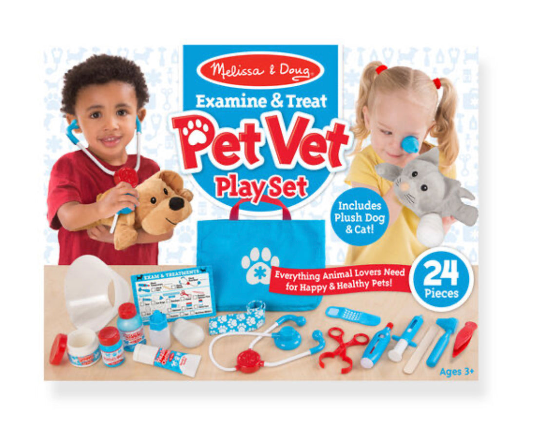 Examine & Treat Pet Vet Play Set