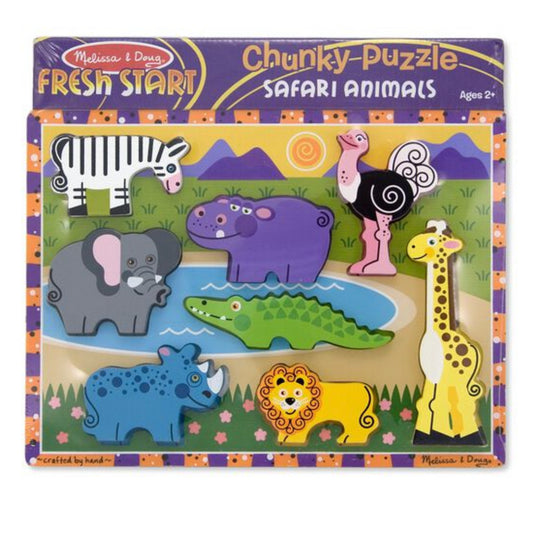 Safari Chunky Puzzle - 8 Pieces