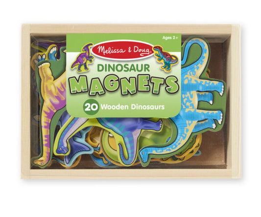 Wooden Dinosaur Magnets