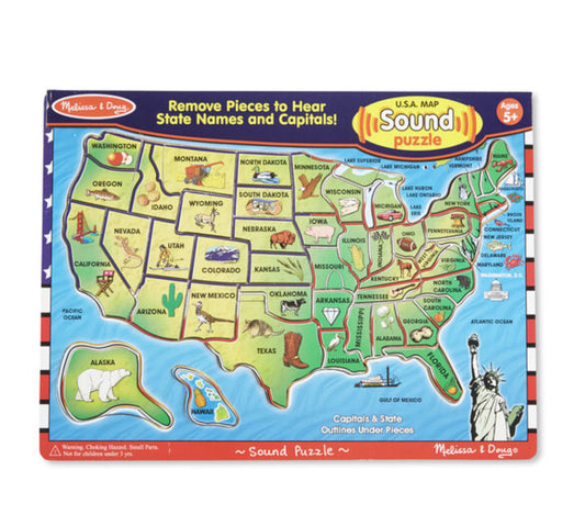 United States of America Sound Puzzle - 40 Pieces