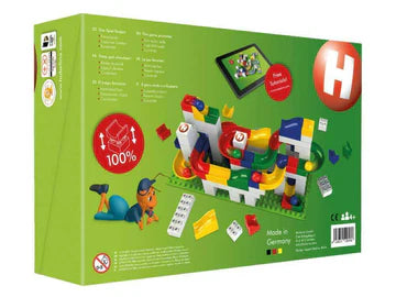 Hubelino Building Block Marble Run 123 Pcs