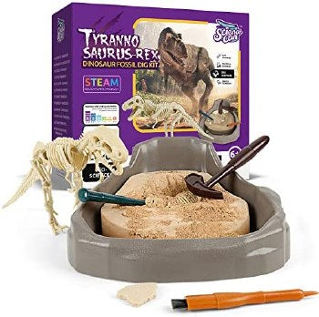 Science Can Dinosaur Dig Kit, Dinosaur Fossil Digging Kit for Kids