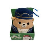 Christmas Squishmallow Ornament Braven the Nutcracker 4"