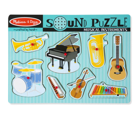 Musical Instruments Sound Puzzle - 8 Pieces